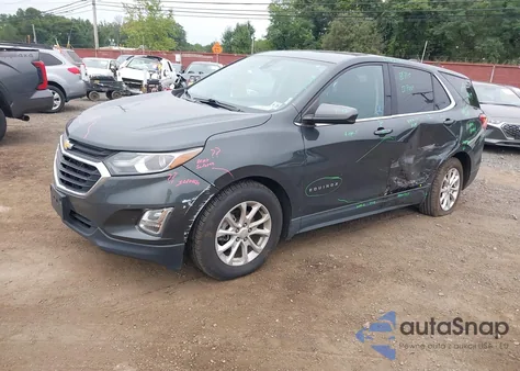 2020 Chevrolet Equinox Fwd Lt 1.5L Turbo из США, поврежденный, VIN 3GNAXKEV0LS532871